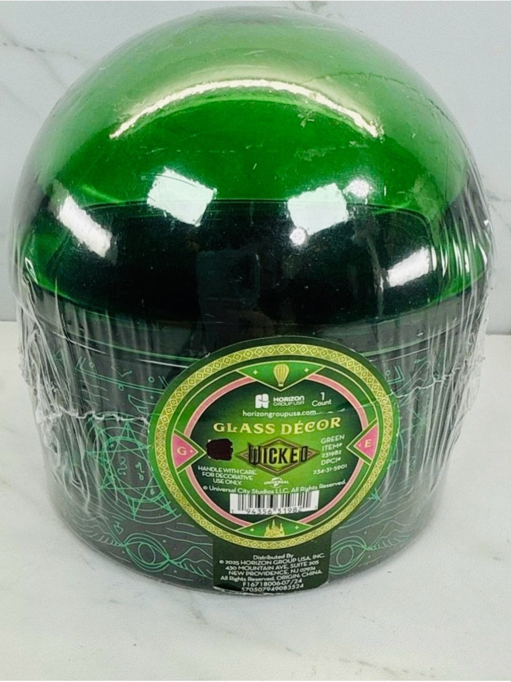 Wicked Elphaba Glass Container - Picture 5 of 6